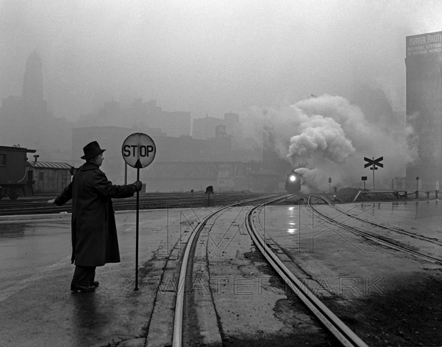 Train In Fog