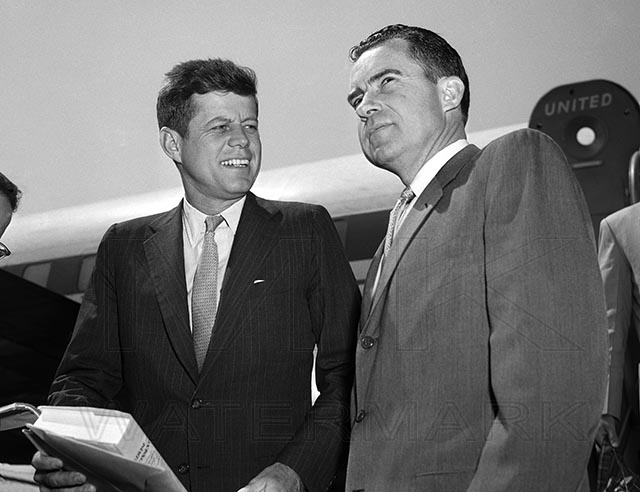 John Kennedy & Richard Nixon
