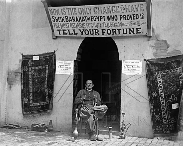 Fortune Teller at the Exposition