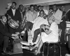 Louie Armstrong At Barber Shop